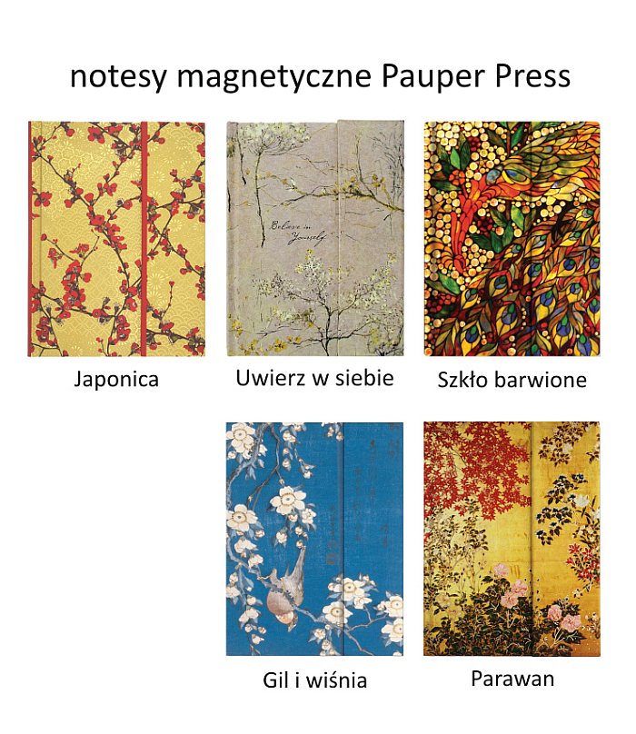 notes Believe Pauper Press z magnesem